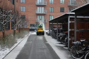 Snerydning på stier