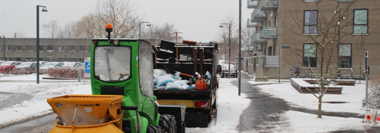 BS Snerydning om dagen i københavn